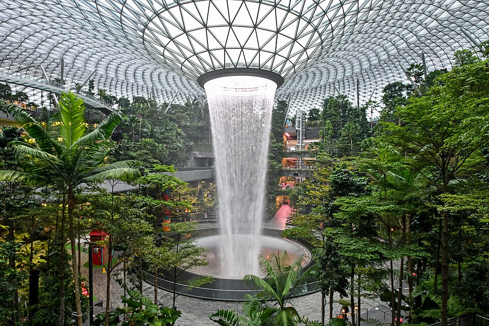 Shiseido Forest Valley at Jewel Changi Airport